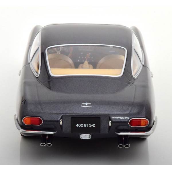 ετοιμα μοντελα αυτοκινητων - ετοιμα μοντελα - 1/18 LAMBORGHINI 400 GT 2+2 1965 ANTHRACITE GREY METALLIC (SEALED BODY) ΑΥΤΟΚΙΝΗΤΑ