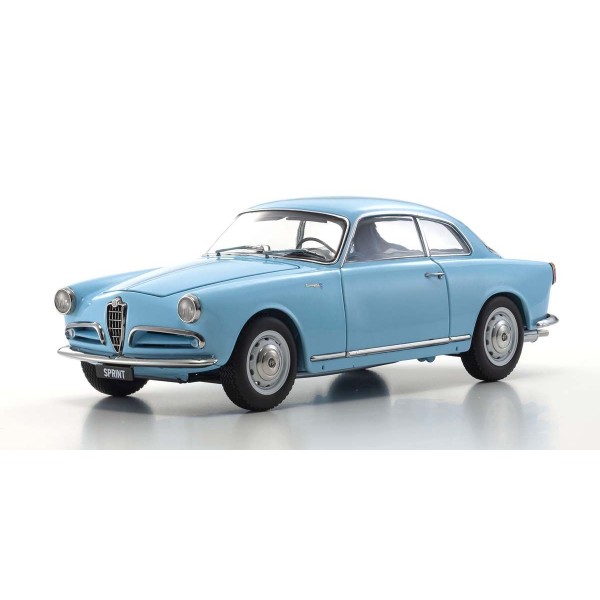 ετοιμα μοντελα αυτοκινητων - ετοιμα μοντελα - 1/18 ALFA ROMEO GIULIETTA SPRINT COUPE 1954 LIGHT BLUE ΑΥΤΟΚΙΝΗΤΑ