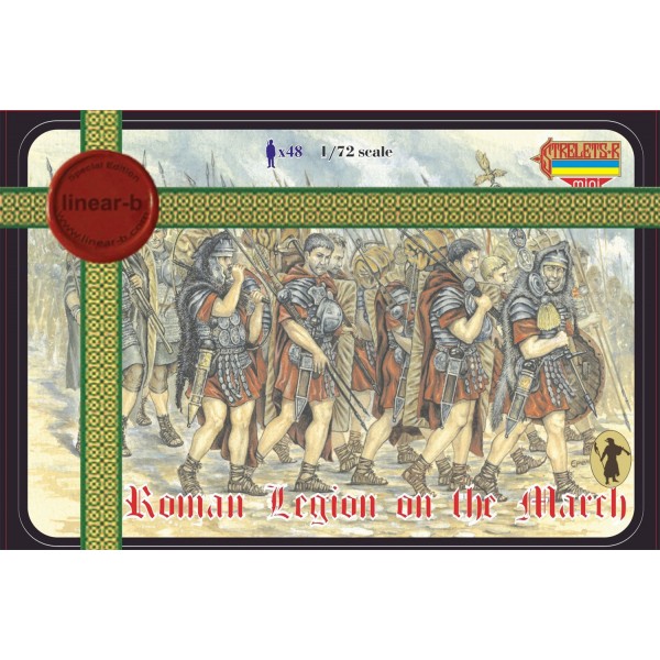 συναρμολογουμενες φιγουρες - συναρμολογουμενα μοντελα - 1/72 Roman Legion on the March ΦΙΓΟΥΡΕΣ