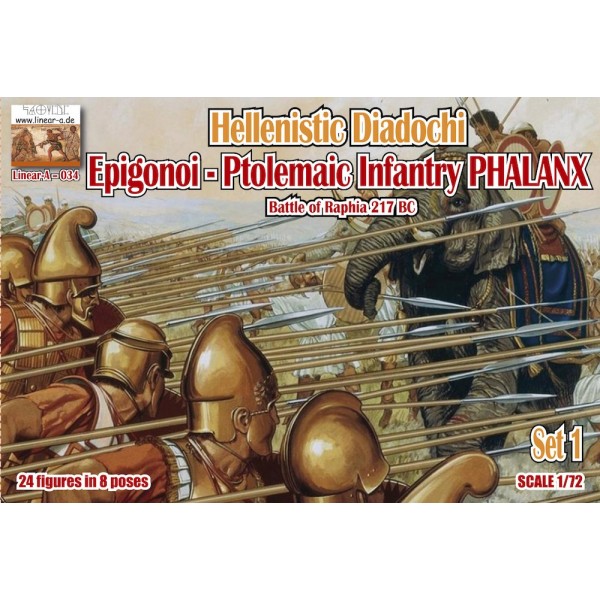 συναρμολογουμενες φιγουρες - συναρμολογουμενα μοντελα - 1/72 Hellenistic Diadochi Set 1 Epigonoi - Ptolemaic Infantry PHALANX Battle of Raphia 217 B.C. ΦΙΓΟΥΡΕΣ