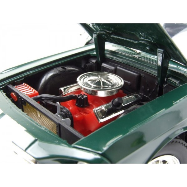 ετοιμα μοντελα αυτοκινητων - ετοιμα μοντελα - 1/18 SHELBY MUSTANG GT-500KR GREEN w/ WHITE STRIPES 1968 ΑΥΤΟΚΙΝΗΤΑ