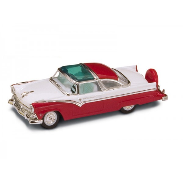 ετοιμα μοντελα αυτοκινητων - ετοιμα μοντελα - 1/43 FORD CROWN VICTORIA WHITE/RED 1955 ΑΥΤΟΚΙΝΗΤΑ