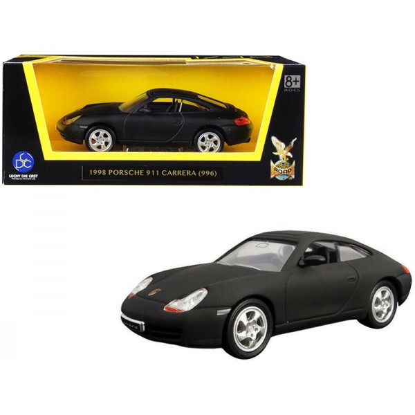 ετοιμα μοντελα αυτοκινητων - ετοιμα μοντελα - 1/43 PORSCHE 911 (996) CARRERA MATT BLACK 1998 ΑΥΤΟΚΙΝΗΤΑ