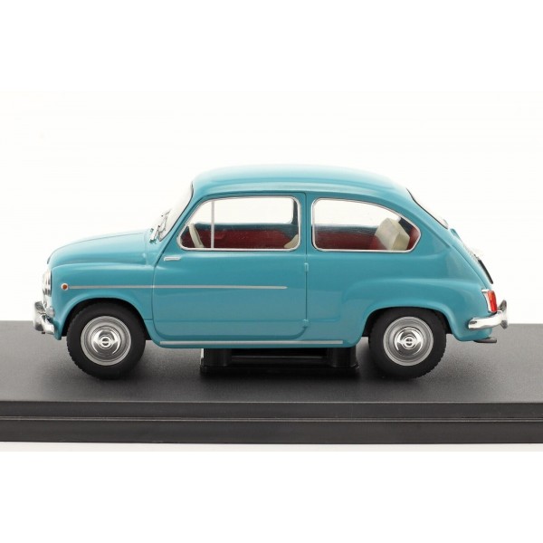 ετοιμα μοντελα αυτοκινητων - ετοιμα μοντελα - 1/24 FIAT 600D 1960 LIGHT BLUE ΑΥΤΟΚΙΝΗΤΑ