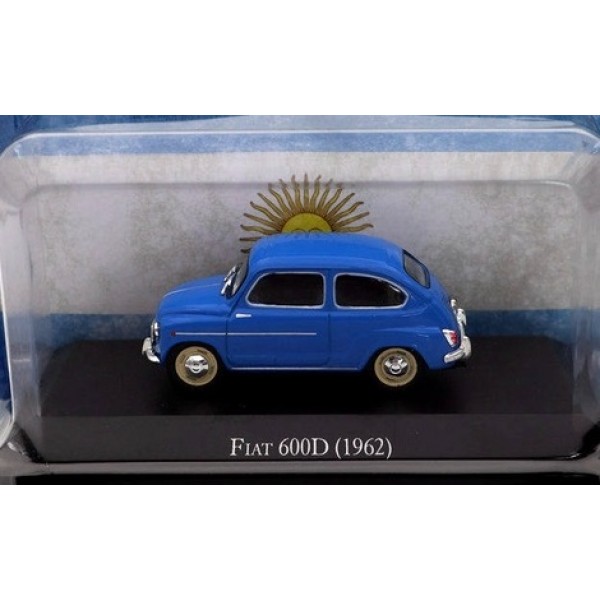 ετοιμα μοντελα αυτοκινητων - ετοιμα μοντελα - 1/43 FIAT 600D 1962 BLUE ΑΥΤΟΚΙΝΗΤΑ