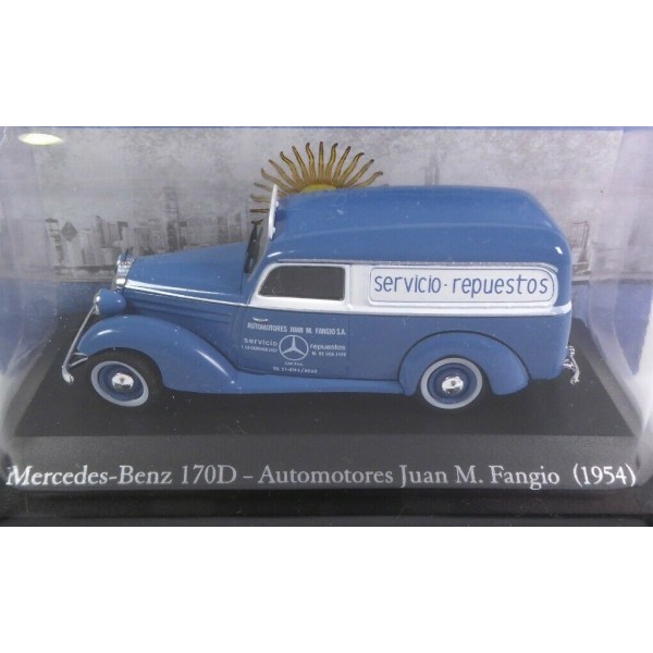 ετοιμα μοντελα αυτοκινητων - ετοιμα μοντελα - 1/43 MERCEDES BENZ 170D JUAN MANUEL FANGIO 1954 BLUE/WHITE ΑΥΤΟΚΙΝΗΤΑ