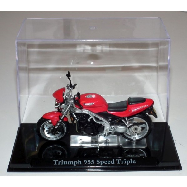 ετοιμα μοντελα μοτοσικλετες - ετοιμα μοντελα - 1/24 TRIUMPH 955 SPEED TRIPLE RED ΜΟΤΟΣΥΚΛΕΤΕΣ