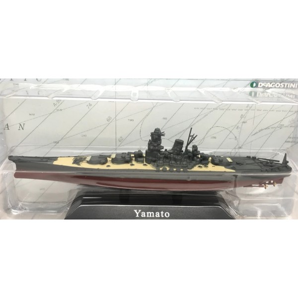 πλοια υποβρυχια - ετοιμα μοντελα υποβρυχιων - ετοιμα μοντελα πλοιων - ετοιμα μοντελα - 1/1250 YAMATO BATTLESHIP 1941 ΠΛΟΙΑ - ΥΠΟΒΡΥΧΙΑ