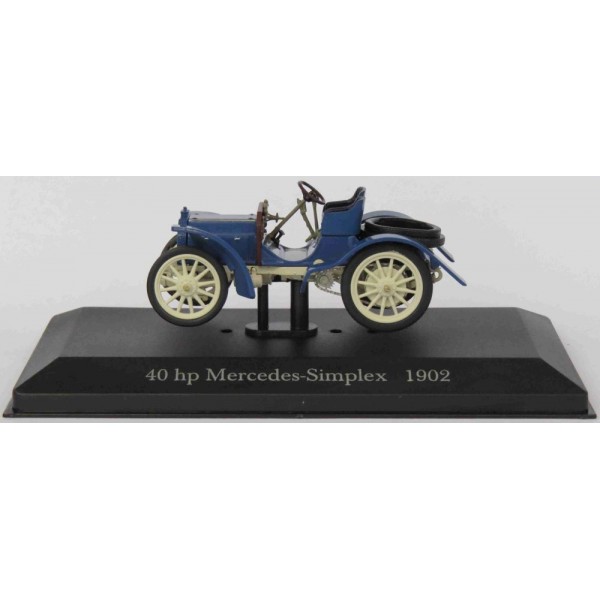 ετοιμα μοντελα αυτοκινητων - ετοιμα μοντελα - 1/43 40hp MERCEDES-SIMPLEX BLUE 1902 ΑΥΤΟΚΙΝΗΤΑ