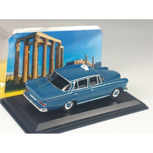 ετοιμα μοντελα αυτοκινητων - ετοιμα μοντελα - 1/43 MERCEDES BENZ 200D (W110) ATHENS BLUE 1965 (Taxi of the World) ΑΥΤΟΚΙΝΗΤΑ