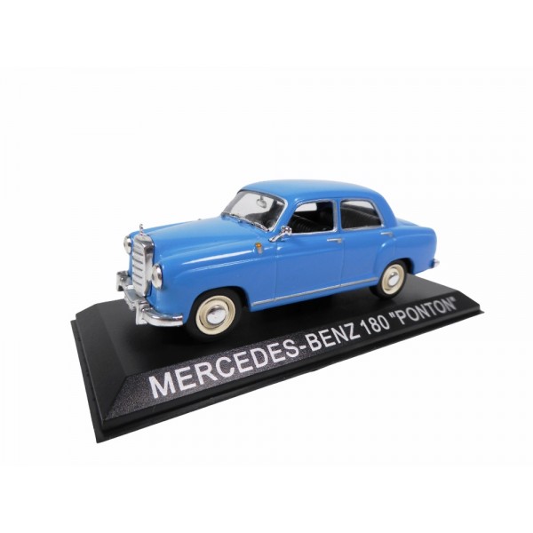 ετοιμα μοντελα αυτοκινητων - ετοιμα μοντελα - 1/43 MERCEDES BENZ 180 ''PONTON'' LIGHT BLUE ΑΥΤΟΚΙΝΗΤΑ