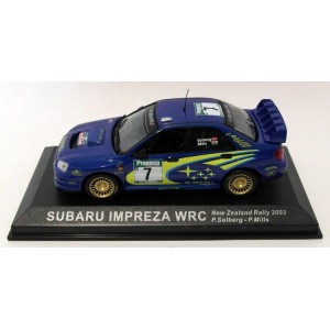 1/43 SUBARU IMPREZA WRC Nr.7 P.SOLBERG NEW ZEALAND RALLY 2003