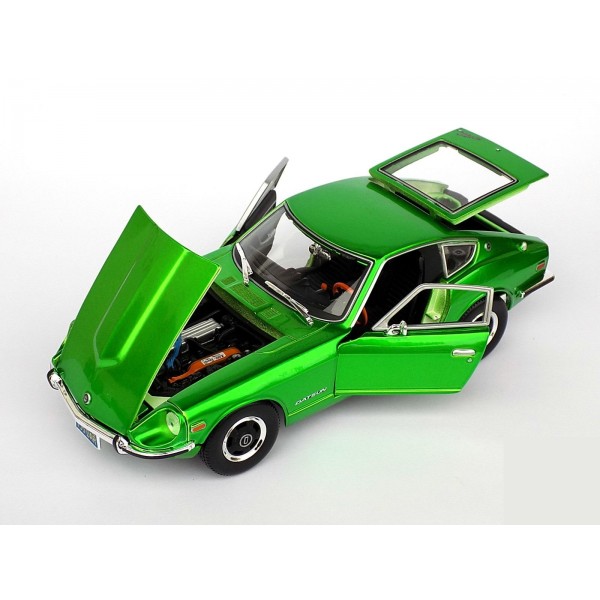 ετοιμα μοντελα αυτοκινητων - ετοιμα μοντελα - 1/18 DATSUN 240Z 1971 GREEN METALLIC ΑΥΤΟΚΙΝΗΤΑ
