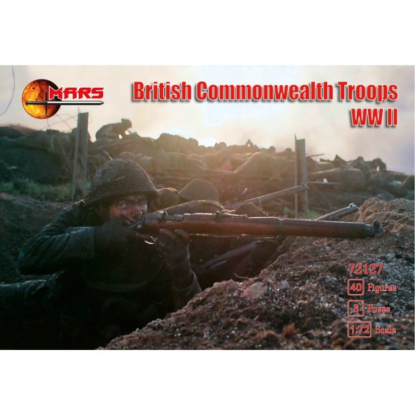 συναρμολογουμενες φιγουρες - συναρμολογουμενα μοντελα - 1/72 British Commonwealth Troops (WWII) ΦΙΓΟΥΡΕΣ