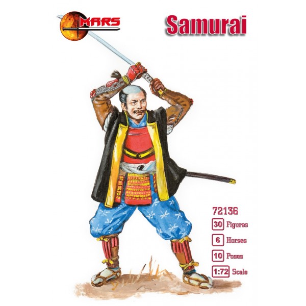 συναρμολογουμενες φιγουρες - συναρμολογουμενα μοντελα - 136 1/72 Samurai ΦΙΓΟΥΡΕΣ