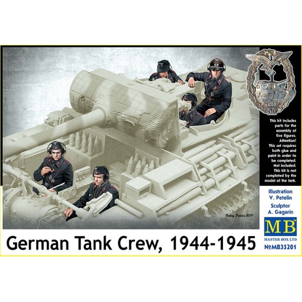 συναρμολογουμενες φιγουρες - συναρμολογουμενα μοντελα - 1/35 GERMAN TANK CREW, 1944-1945 ΦΙΓΟΥΡΕΣ