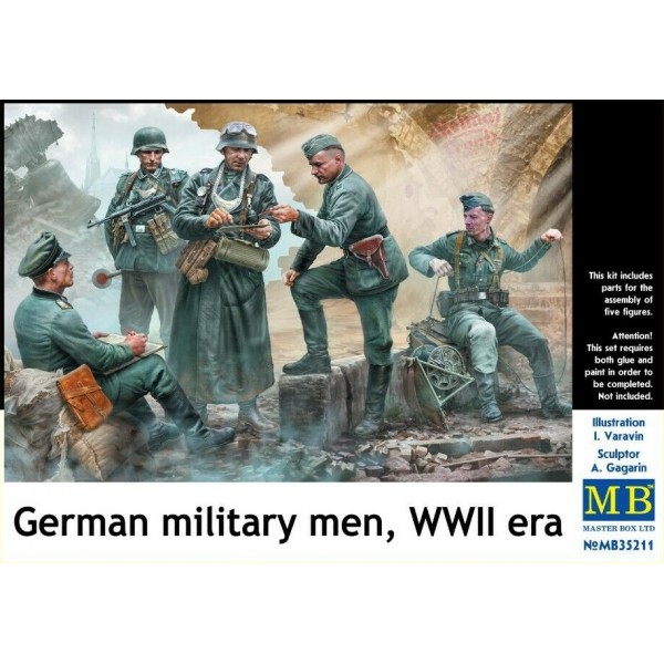 συναρμολογουμενες φιγουρες - συναρμολογουμενα μοντελα - 1/35 ''German Military Men'' WWII era ΦΙΓΟΥΡΕΣ