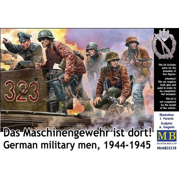 συναρμολογουμενες φιγουρες - συναρμολογουμενα μοντελα - 1/35 ''Das Maschinengewehr ist dort!'' German Military Men, 1944-1945 ΦΙΓΟΥΡΕΣ