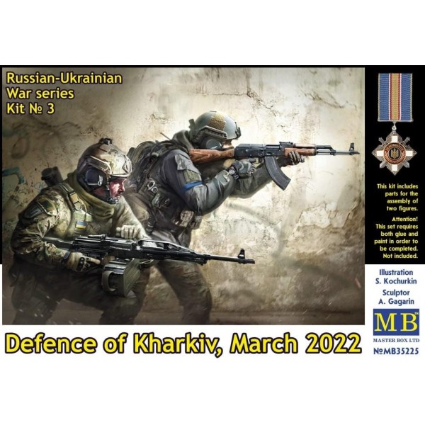συναρμολογουμενες φιγουρες - συναρμολογουμενα μοντελα - 1/35 Defence of Kharkiv, March 2022 Russian-Ukrainian War Series Kit No. 3 ΦΙΓΟΥΡΕΣ
