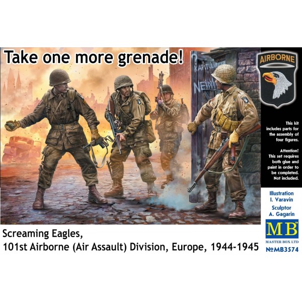 συναρμολογουμενες φιγουρες - συναρμολογουμενα μοντελα - 1/35 Take one more grenade! Screaming Eagles, 101st Airborne (Air Assault) Division, Europe, 1944-1945 ΦΙΓΟΥΡΕΣ