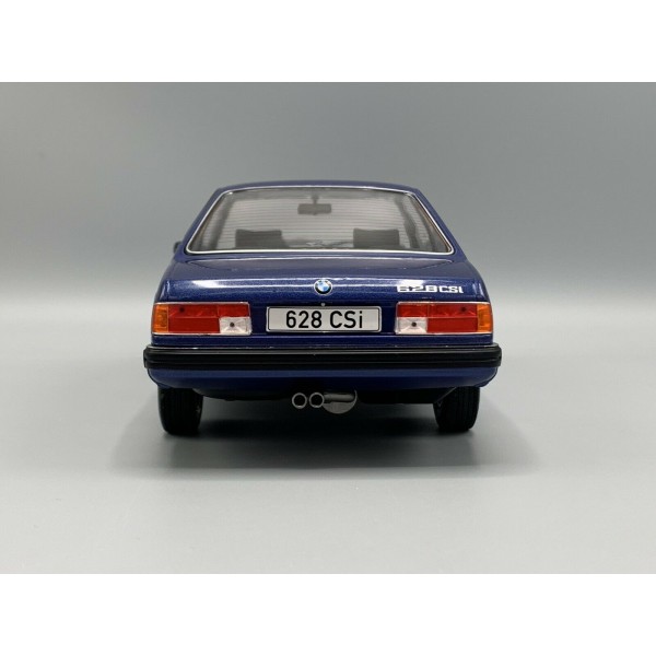 ετοιμα μοντελα αυτοκινητων - ετοιμα μοντελα - 1/18 BMW 628 CSi (E24) DARK BLUE METALLIC 1976 (SEALED BODY) ΑΥΤΟΚΙΝΗΤΑ