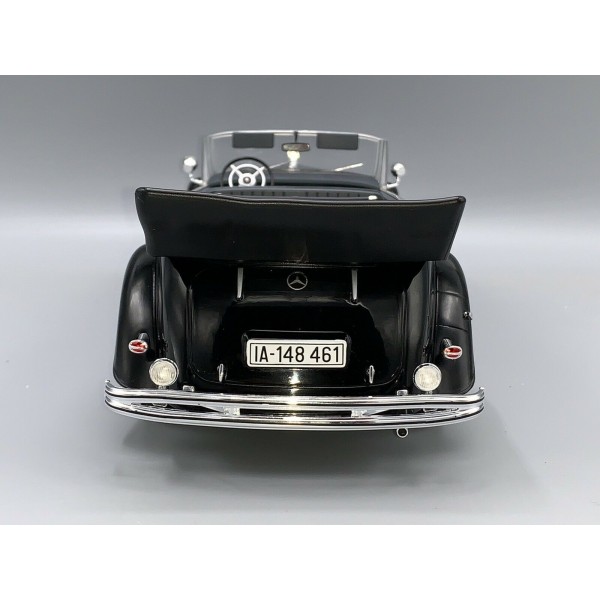 ετοιμα μοντελα αυτοκινητων - ετοιμα μοντελα - 1/18 MERCEDES BENZ 770K (W150) CABRIOLET OPEN BLACK 1938 (SEALED BODY) ΑΥΤΟΚΙΝΗΤΑ