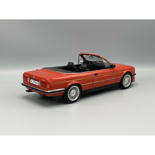 ετοιμα μοντελα αυτοκινητων - ετοιμα μοντελα - 1/18 BMW ALPINA C2 2.7 (E30) CABRIOLET OPEN RED 1986 (SEALED BODY) ΑΥΤΟΚΙΝΗΤΑ