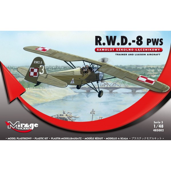 συναρμολογουμενα μοντελα αεροπλανων - συναρμολογουμενα μοντελα - 1/48 R.W.D.-8 PWS Trainer and Liaison Aircraft ΑΕΡΟΠΛΑΝΑ