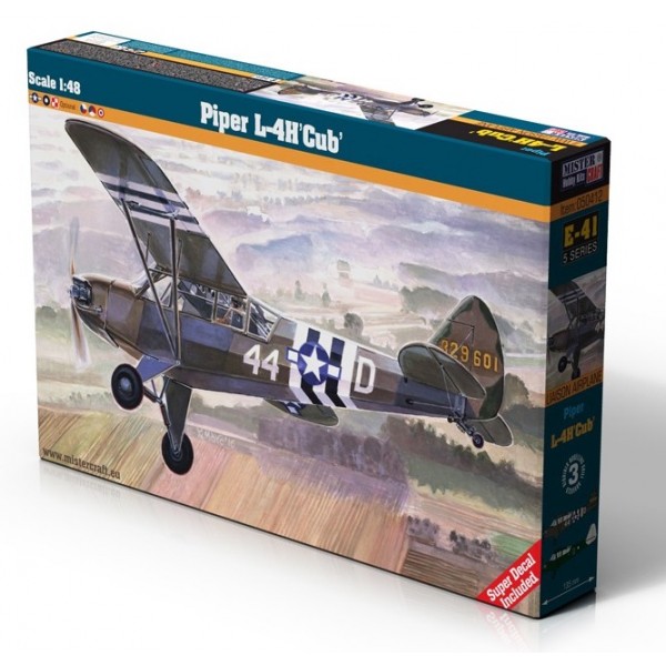 συναρμολογουμενα μοντελα αεροπλανων - συναρμολογουμενα μοντελα - 1/48 PIPER L-4H ''Cub'' U.S.A.F. WWII LIAISON AIRPLANE ΑΕΡΟΠΛΑΝΑ