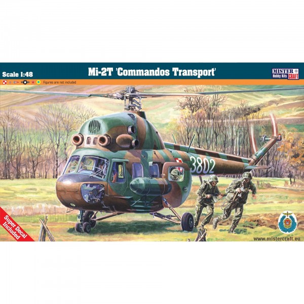 συναρμολογουμενα ελικοπτερα - συναρμολογουμενα μοντελα - 1/48 Mi-2T ''Commandos Transport'' ΕΛΙΚΟΠΤΕΡΑ