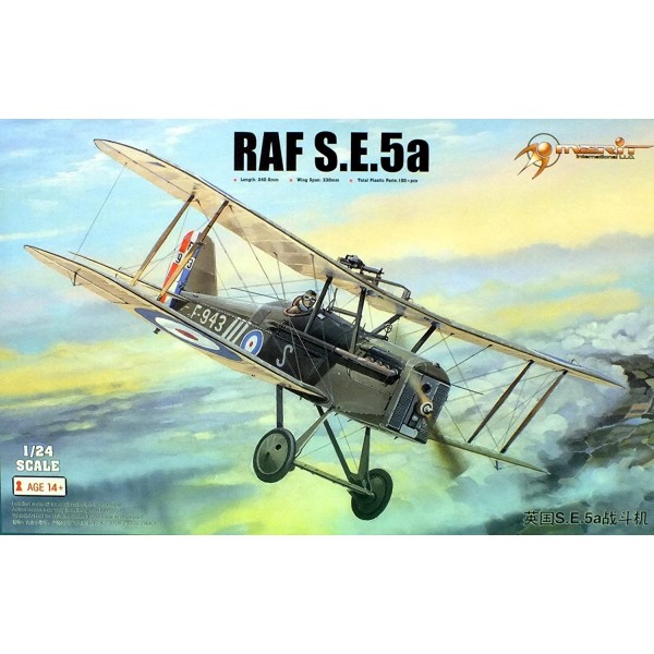 συναρμολογουμενα μοντελα αεροπλανων - συναρμολογουμενα μοντελα - 1/24 ROYAL AIRCRAFT FACTORY S.E.5a ΑΕΡΟΠΛΑΝΑ