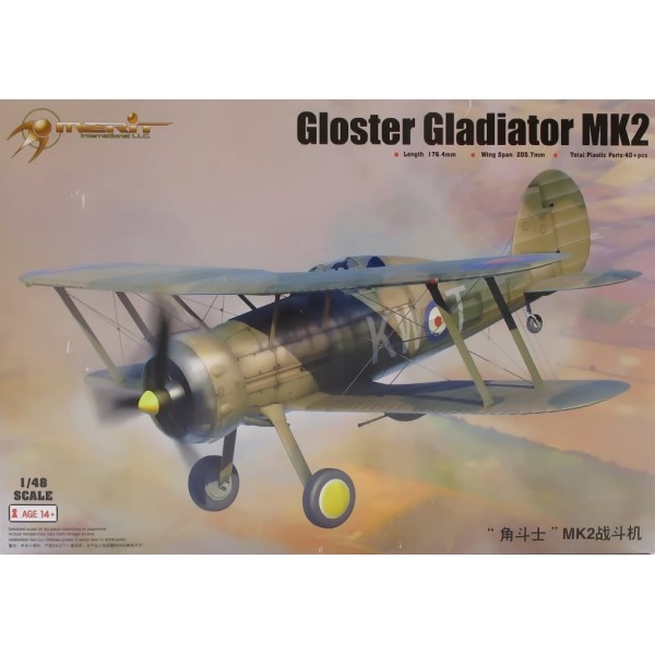 συναρμολογουμενα μοντελα αεροπλανων - συναρμολογουμενα μοντελα - 1/48 GLOSTER GLADIATOR Mk.II ΑΕΡΟΠΛΑΝΑ