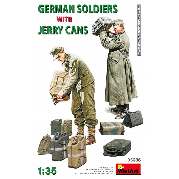 συναρμολογουμενες φιγουρες - συναρμολογουμενα μοντελα - 1/35 German Soldiers w/Jerry Cans ΦΙΓΟΥΡΕΣ