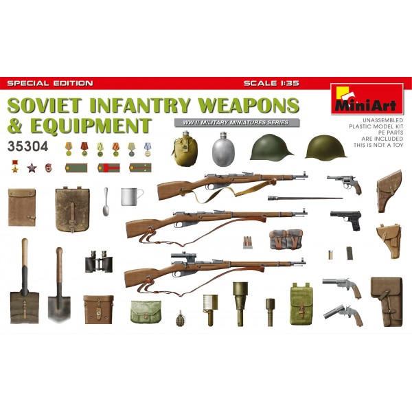 συναρμολογουμενα στραιτωτικα αξεσοιυαρ - συναρμολογουμενα στραιτωτικα οπλα - συναρμολογουμενα στραιτωτικα οχηματα - συναρμολογουμενα μοντελα - 1/35 SOVIET INFANTRY WEAPONS & EQUIPMENT SPECIAL EDITION ΣΤΡΑΤΙΩΤΙΚΑ ΟΧΗΜΑΤΑ - ΟΠΛΑ - ΑΞΕΣΟΥΑΡ
