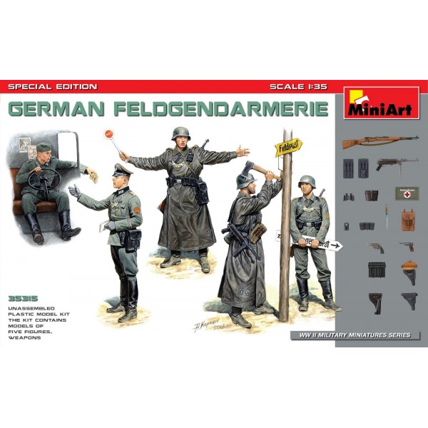 συναρμολογουμενες φιγουρες - συναρμολογουμενα μοντελα - 1/35 German Feldgendarmerie Special Edition ΦΙΓΟΥΡΕΣ