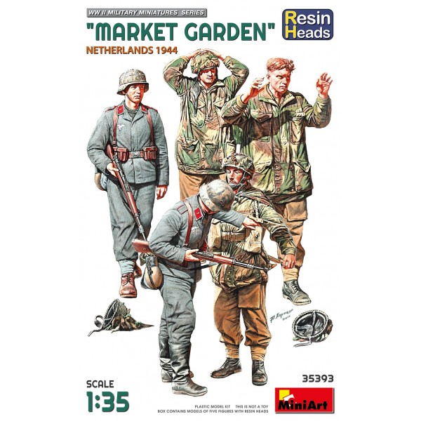 συναρμολογουμενες φιγουρες - συναρμολογουμενα μοντελα - 1/35 “MARKET GARDEN” NETHERLANDS 1944 with RESIN HEADS ΦΙΓΟΥΡΕΣ