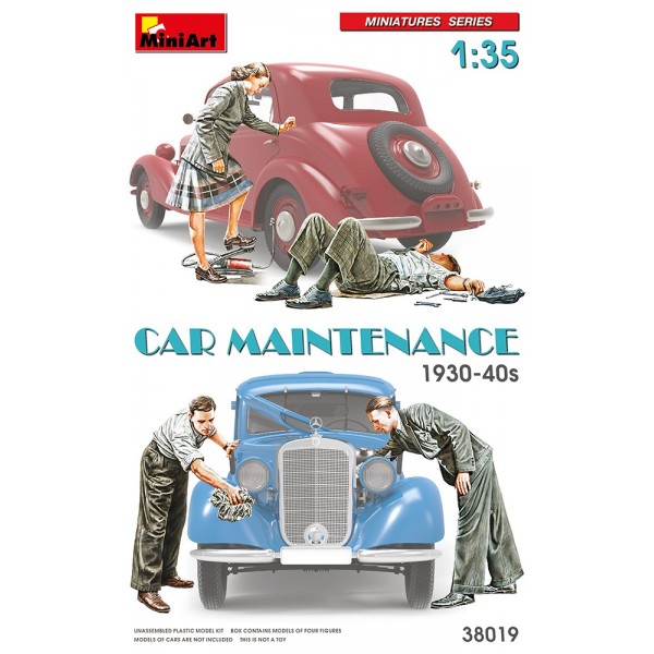 συναρμολογουμενες φιγουρες - συναρμολογουμενα μοντελα - 1/35 Car Maintenance 1930-40s ΦΙΓΟΥΡΕΣ