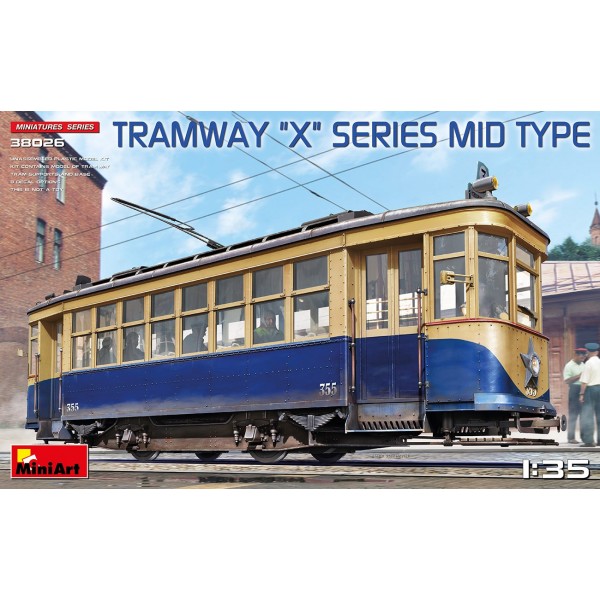 διαφορα συναρμολογουμενα kits - συναρμολογουμενα μοντελα - 1/35 Tramway "X" Series Mid Type ΔΙΑΦΟΡΑ KITS