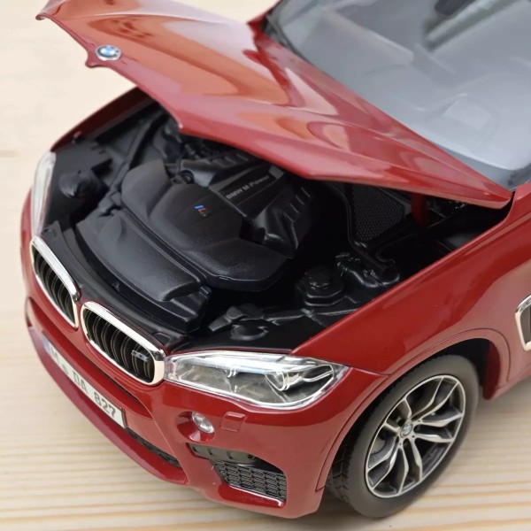 ετοιμα μοντελα αυτοκινητων - ετοιμα μοντελα - 1/18 BMW X6 M 2015 RED METALLIC ΑΥΤΟΚΙΝΗΤΑ