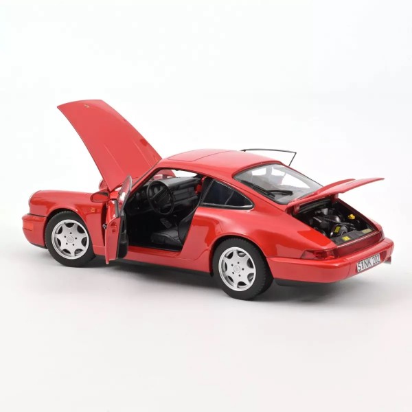 ετοιμα μοντελα αυτοκινητων - ετοιμα μοντελα - 1/18 PORSCHE 911 (964) CARRERA 2 1990 RED ΑΥΤΟΚΙΝΗΤΑ