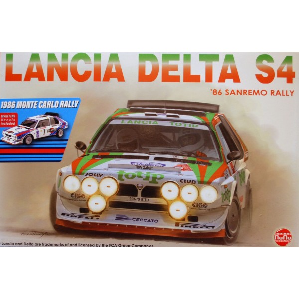 συναρμολογουμενα πολιτικα οχηματα - συναρμολογουμενα μοντελα - 1/24 LANCIA DELTA S4 '86 SANREMO RALLY (TOTIP) ΠΟΛΙΤΙΚΑ ΟΧΗΜΑΤΑ