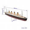 συναρμολογουμενα ξυλινα πλοια - συναρμολογουμενα μοντελα - 1/300 RMS TITANIC - OCEAN LINER (Length 896mm) ΞΥΛΙΝΑ ΠΛΟΙΑ