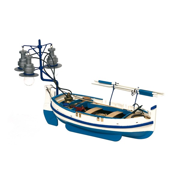 συναρμολογουμενα ξυλινα πλοια - συναρμολογουμενα μοντελα - 1/15 CALELLA MEDITERRANEAN FISHING BOAT (Length 390mm) ΞΥΛΙΝΑ ΠΛΟΙΑ