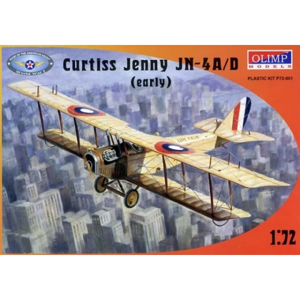 συναρμολογουμενα μοντελα αεροπλανων - συναρμολογουμενα μοντελα - 1/72 Curtiss Jenny JN-4A/D (early) ΑΕΡΟΠΛΑΝΑ