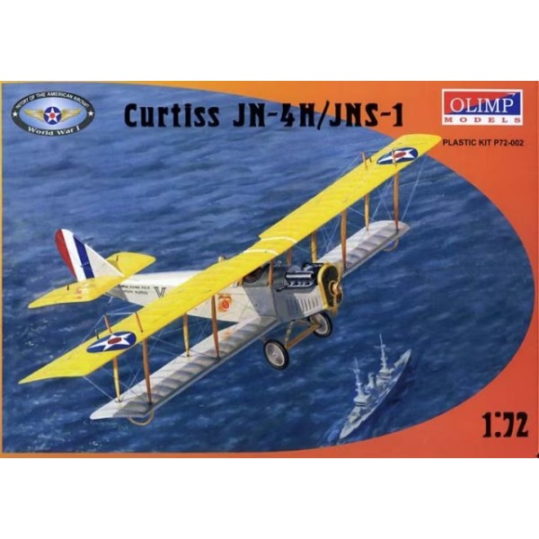 συναρμολογουμενα μοντελα αεροπλανων - συναρμολογουμενα μοντελα - 1/72 Curtiss JN-4H/JNS-1 ΑΕΡΟΠΛΑΝΑ
