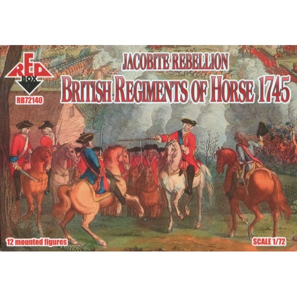 συναρμολογουμενες φιγουρες - συναρμολογουμενα μοντελα - 1/72 BRITISH REGIMENTS OF HORSE JACOBITE REBELLION 1745 ΦΙΓΟΥΡΕΣ