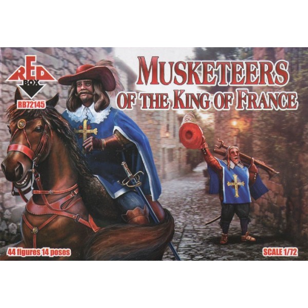 συναρμολογουμενες φιγουρες - συναρμολογουμενα μοντελα - 1/72 Musketeers of the King Of France ΦΙΓΟΥΡΕΣ