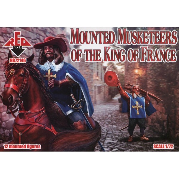 συναρμολογουμενες φιγουρες - συναρμολογουμενα μοντελα - 1/72 Mounted Musketeers of the King of France ΦΙΓΟΥΡΕΣ