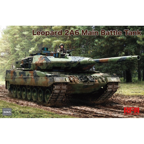 συναρμολογουμενα στραιτωτικα αξεσοιυαρ - συναρμολογουμενα στραιτωτικα οπλα - συναρμολογουμενα στραιτωτικα οχηματα - συναρμολογουμενα μοντελα - 1/35 Leopard 2A6 Main Battle Tank w/ Workable Track Links ΣΤΡΑΤΙΩΤΙΚΑ ΟΧΗΜΑΤΑ - ΟΠΛΑ - ΑΞΕΣΟΥΑΡ