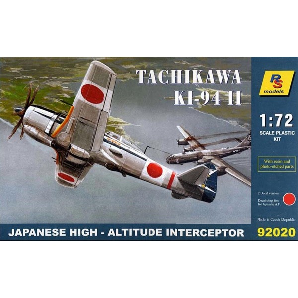 συναρμολογουμενα μοντελα αεροπλανων - συναρμολογουμενα μοντελα - 1/72 Tachikawa Ki-94 II Japanese High Altitude Interceptor (with Resin & Photo-Etched Parts) ΑΕΡΟΠΛΑΝΑ